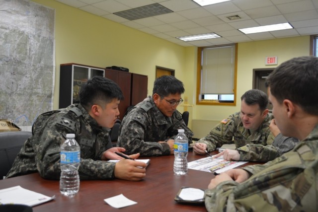 'Dreadnaught' battalion partnership engagement with South Korea tank battalion