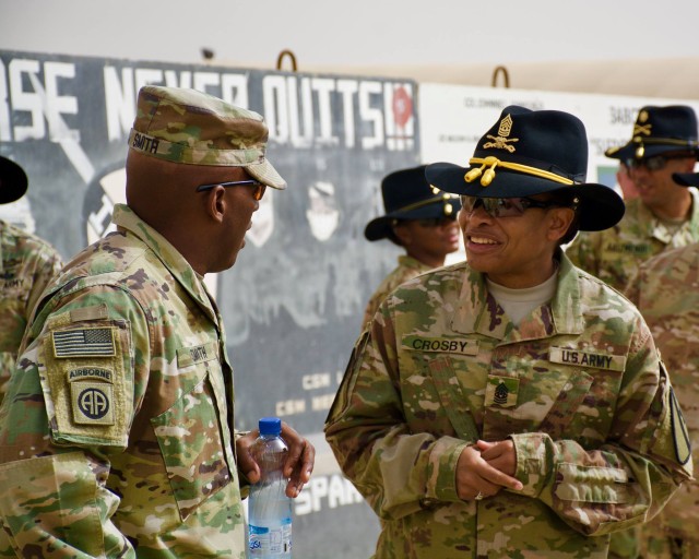 Transfer of Authority Ceremony in Kuwait