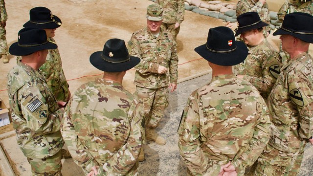 Transfer of Authority Ceremony in Kuwait