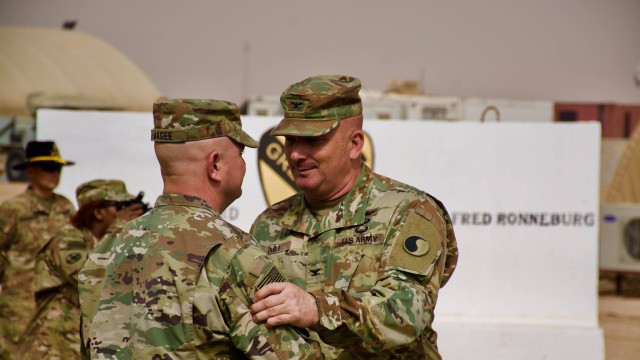 Transfer of Authority Ceremony in Kuwait