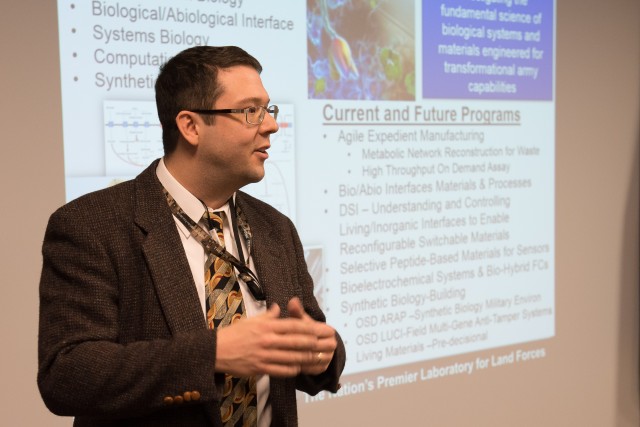 West Point official visits Army laboratory