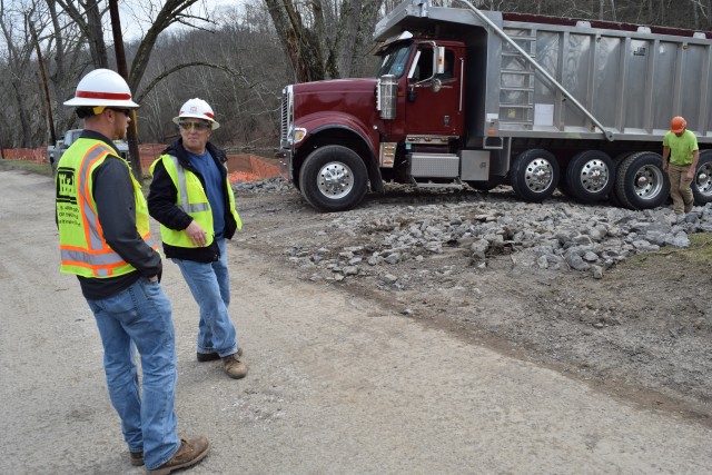 Corps protects town's sanitary system