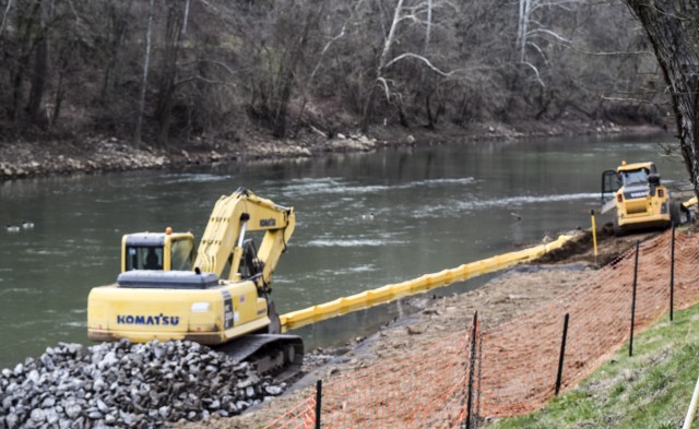 Corps protects town's sanitary system