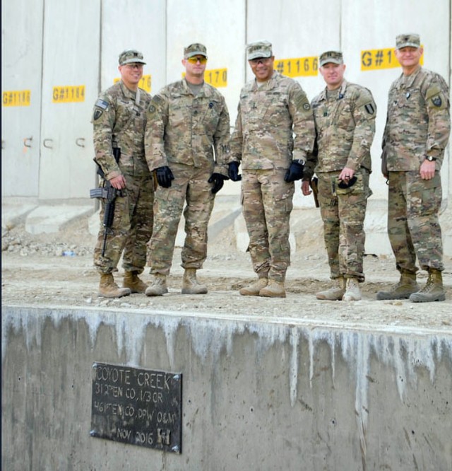 Deployed Army engineers complete massive culvert project at Bagram