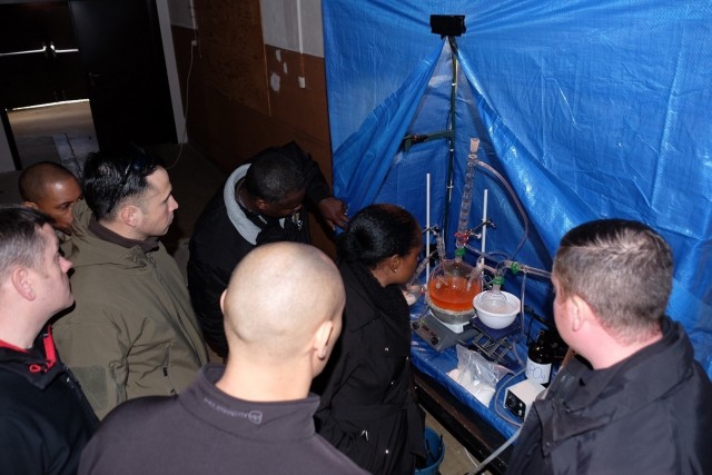 7th MSC's 773rd CST receives training from DPG CBRN team