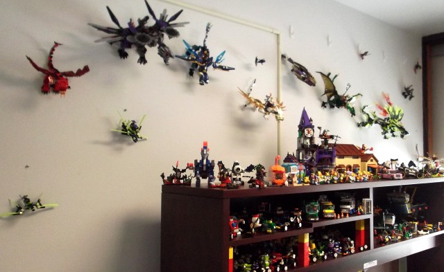 Attacking Lego dragons