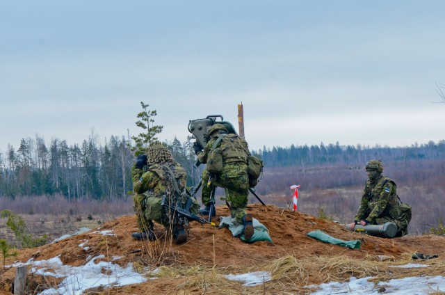 1-68 AR Soldiers conduct anti-tank live fire in Estonia