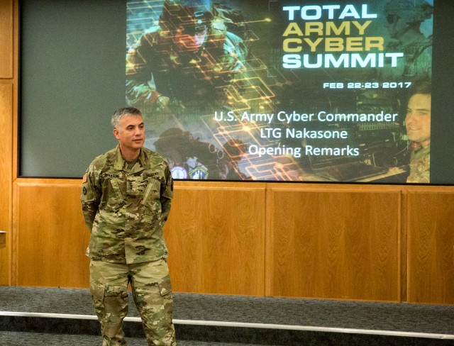 Summit brings leaders together to build ready Total Army cyber forces