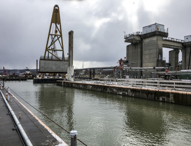 Massive Cross Culverts Installed at Charleroi Lock and Dam