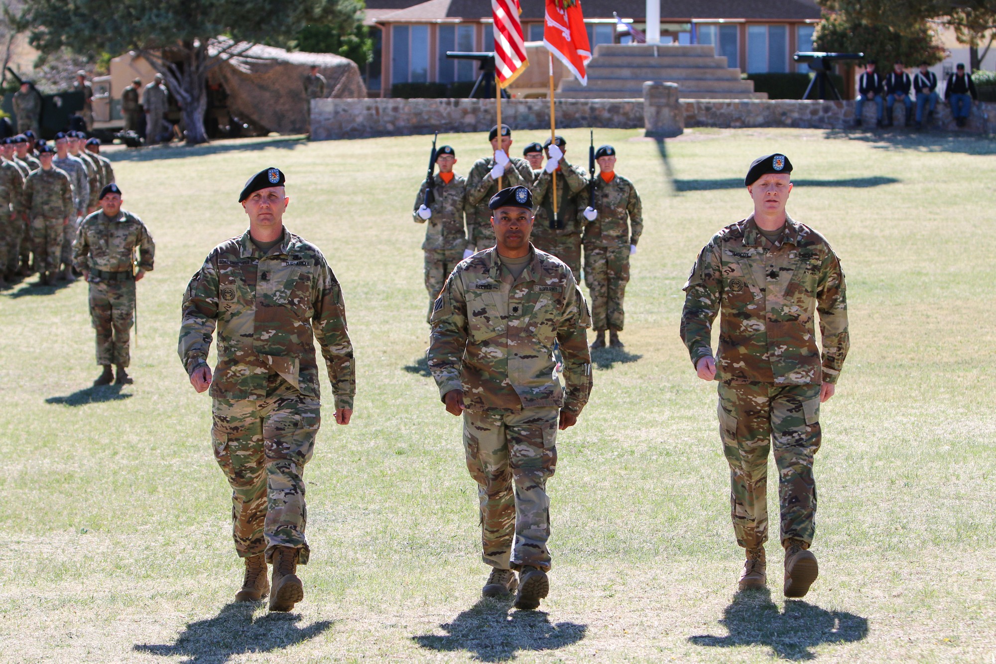 40th ESB bids farewell to CSM Schultingkemper, welcomes CSM McCoy 