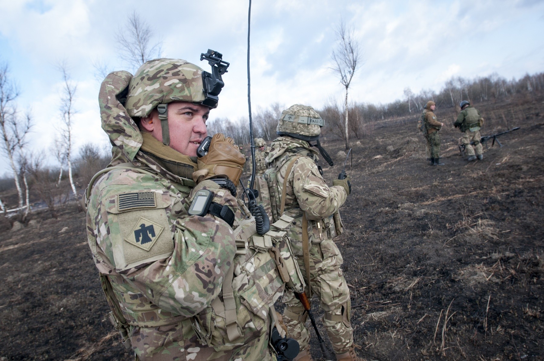 Lead in the air - live-fire exercise in Ukraine | Article | The United ...