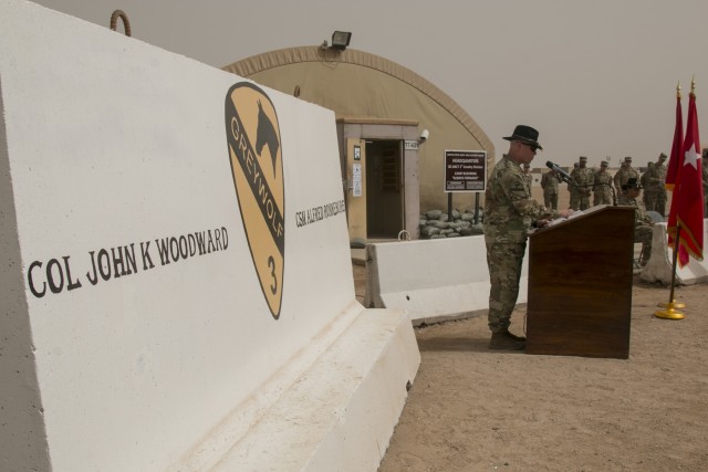 Greywolf Brigade assumes mission in Kuwait