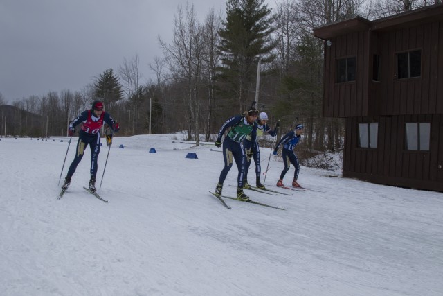 Biathletes Compete in Patrol Race