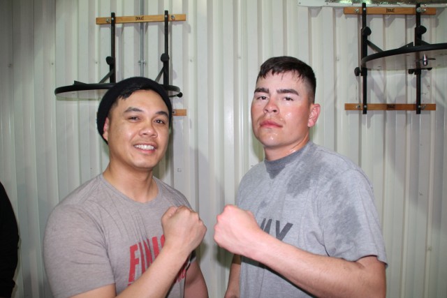 1-8 IN Soldiers take love of boxing to Romania