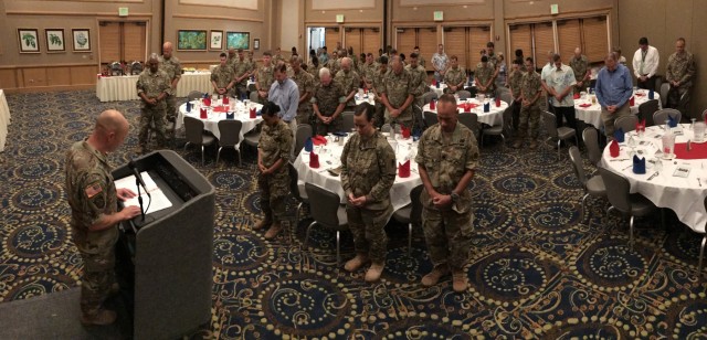 Fort Shafter Soldiers attend USARPAC Prayer Breakfast