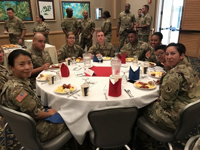 Fort Shafter Soldiers attend USARPAC Prayer Breakfast
