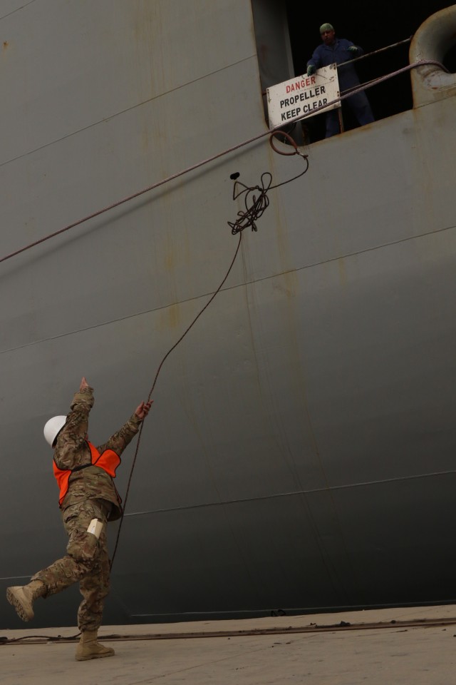 USNS Brittin validates 936th ETOE during first mission in theater