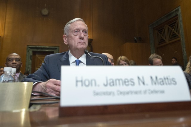 Defense Secretary James N. Mattis