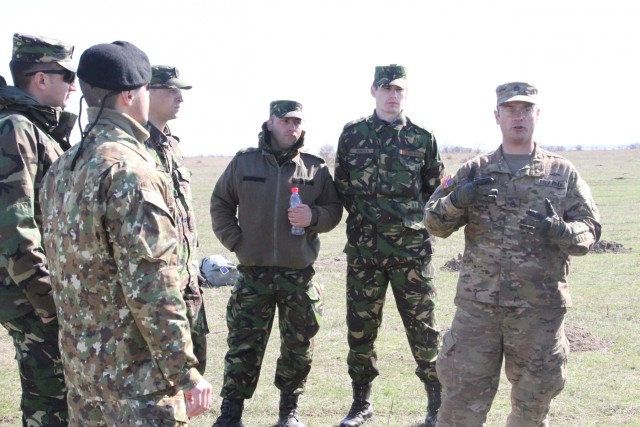 Raven UAV takes flight over Romania