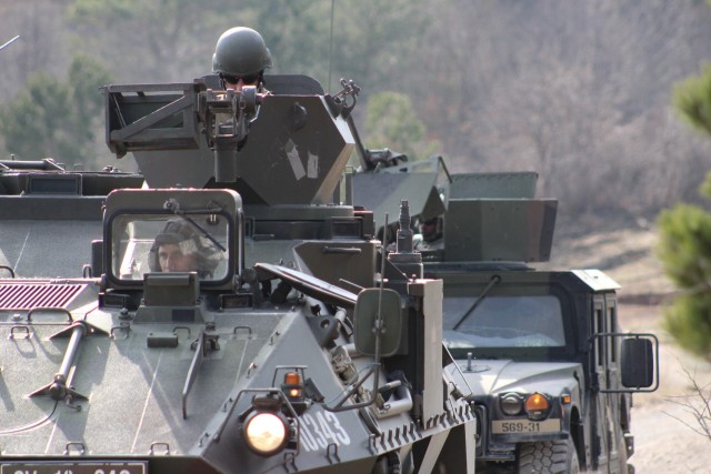 Vanguard Battalion demonstrates expeditionary sustainment capabilities with Slovenian Army