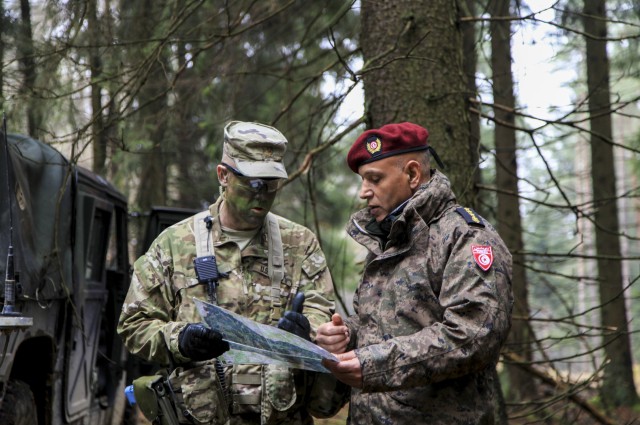 JMRC trains Tunisia Armed Forces trainers during Allied Spirit VI