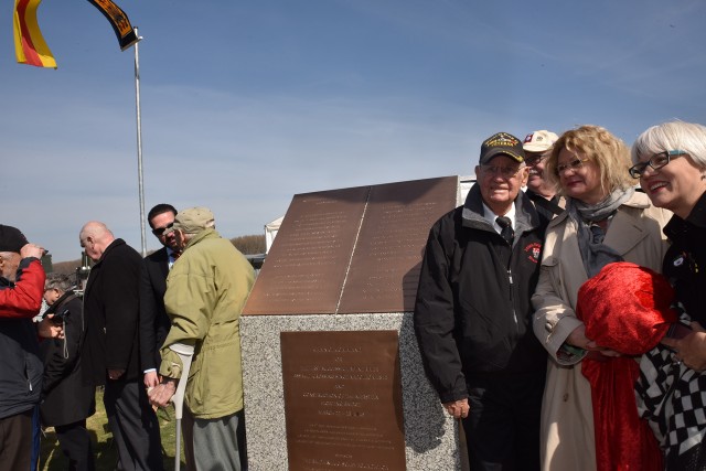 Rommel and Patton at the Rhine Crossing Memorial