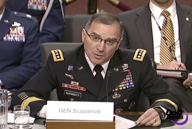 Army Gen. Curtis M. Scaparrotti