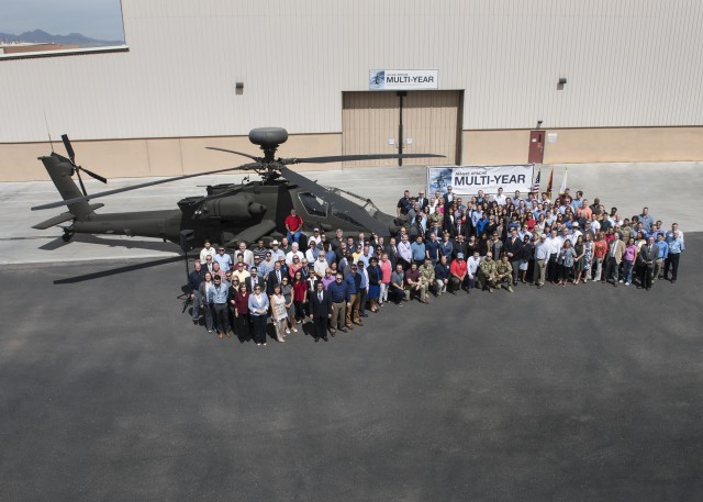 Apache Helicopter Multiyear Signing