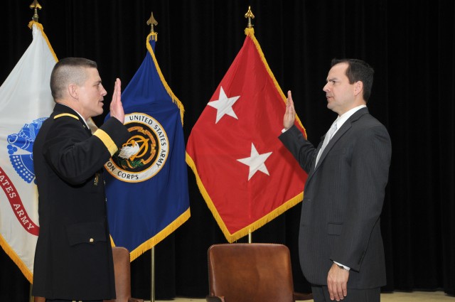 Guckert takes SES Oath of Office
