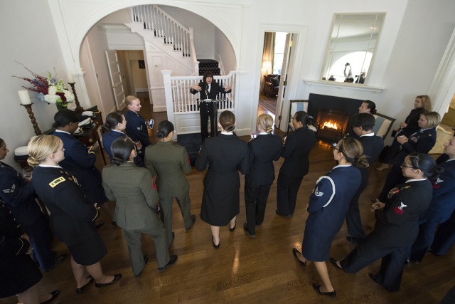 Second Lady Pence honors military women