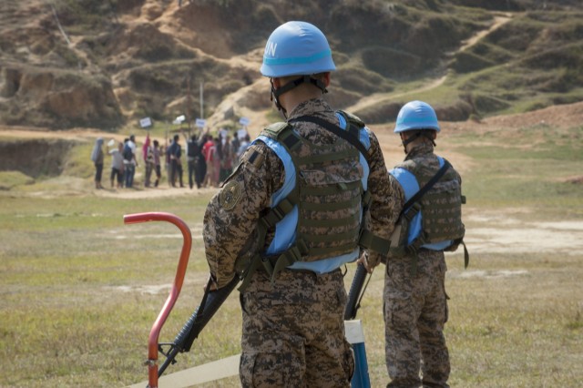 Exercise Shanti Prayas- Camp Defense Training