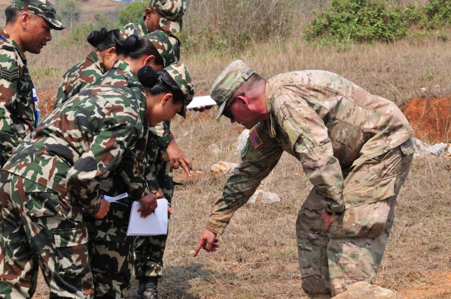 Nepalese soldiers train to become better peacekeepers