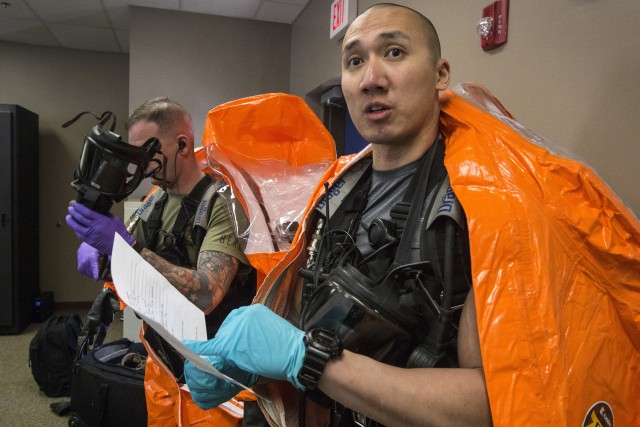 New Jersey National Guard trains with Picatinny firefighters