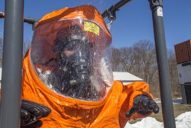 New Jersey National Guard trains with Picatinny firefighters