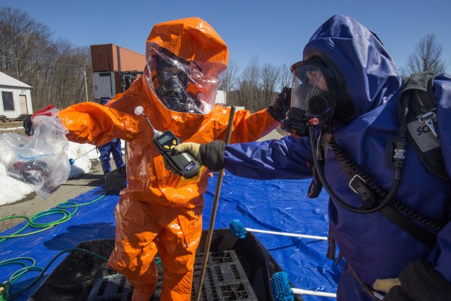 New Jersey National Guard trains with Picatinny firefighters