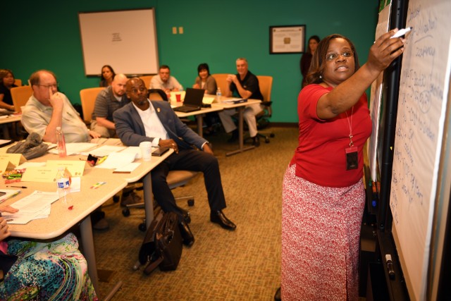 Pamela Allen teaches Residential Communities Initiative