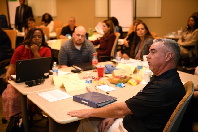 Michael Fancher represents Aberdeen Proving Ground at RCI training