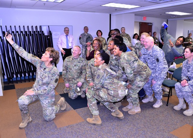 TSG Visits Fort Meade MEDDAC