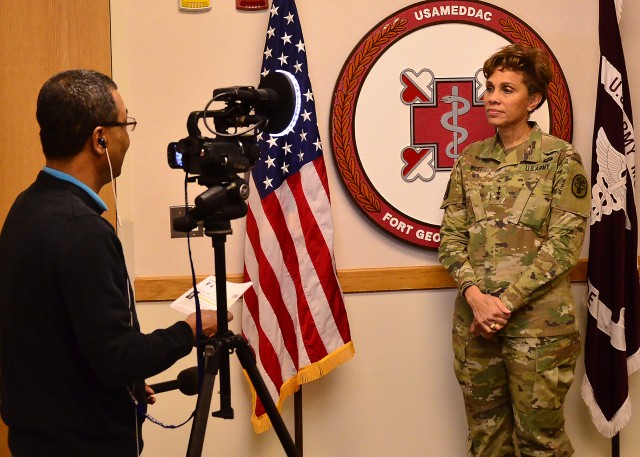 TSG Visits Fort Meade MEDDAC