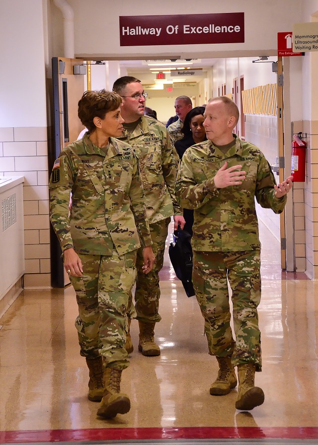 TSG Visits Fort Meade MEDDAC