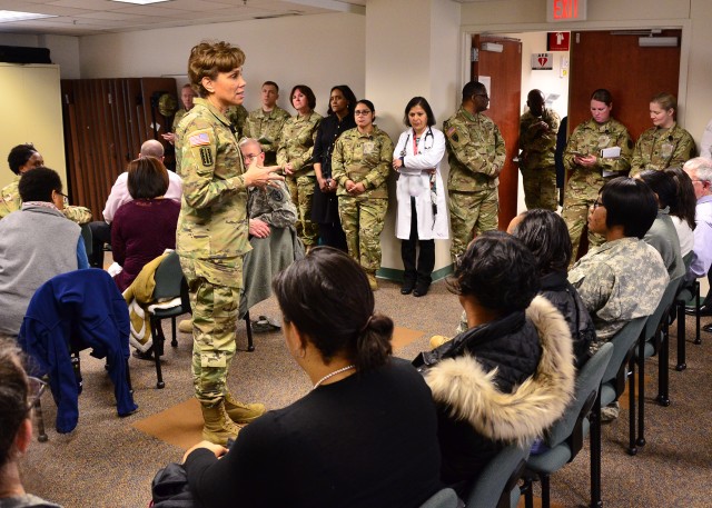TSG Visits Fort Meade MEDDAC