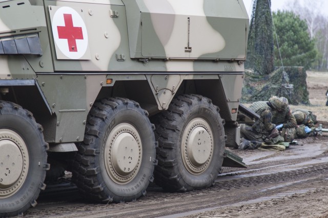 10th Combat Aviation Brigade demonstrates medevac capabilities with German Army