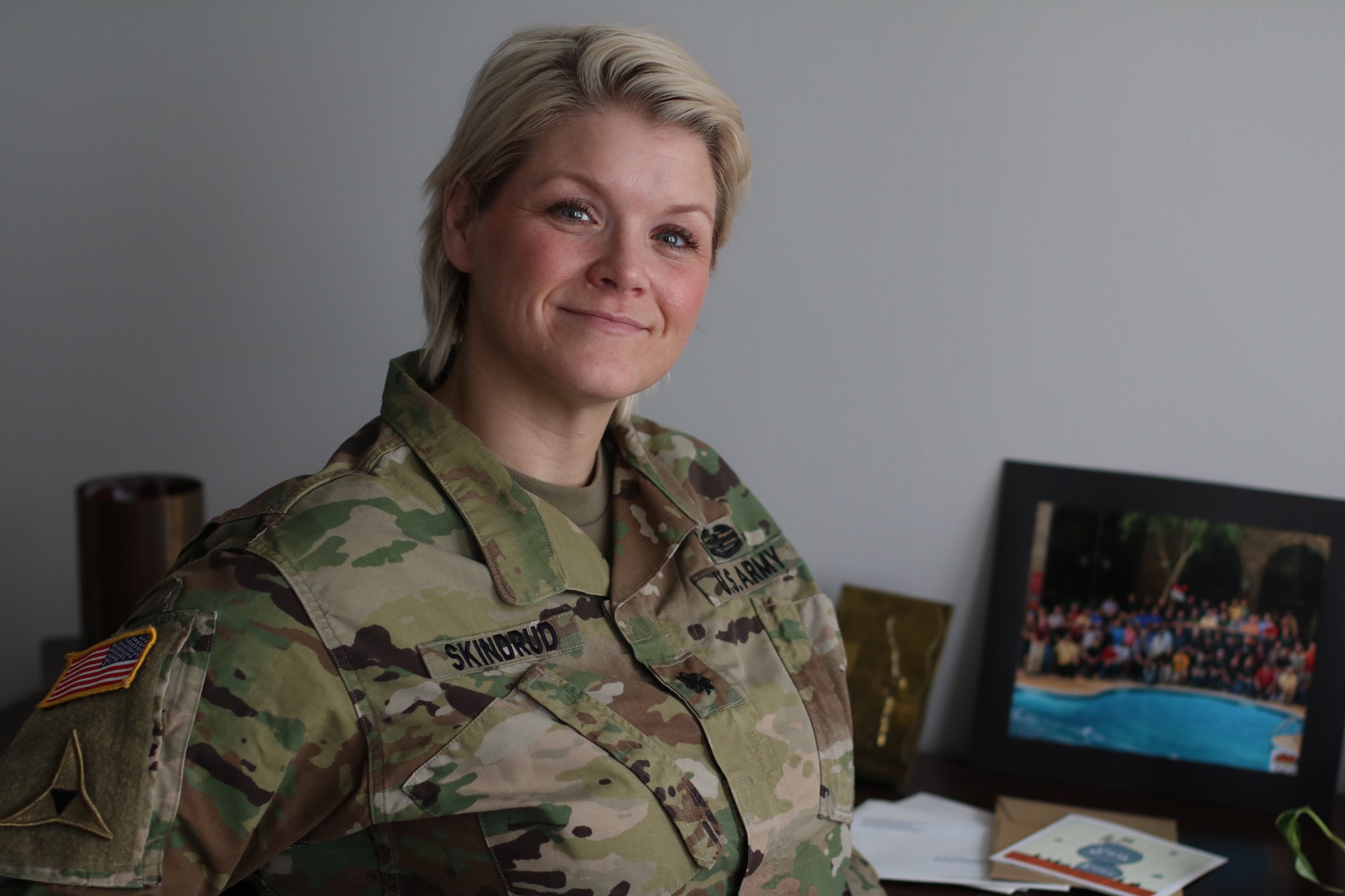 Officer Army's highest ranking field artillery female Article The