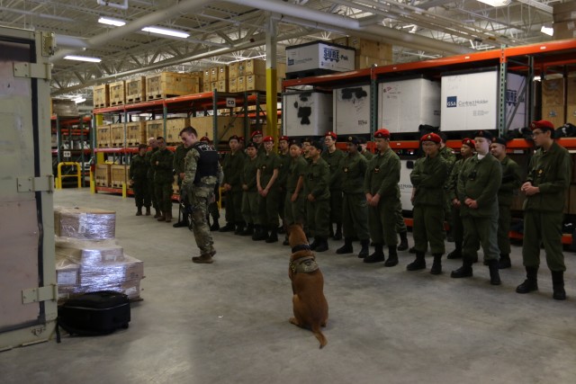 Canadian Cadets visit Fort Drum