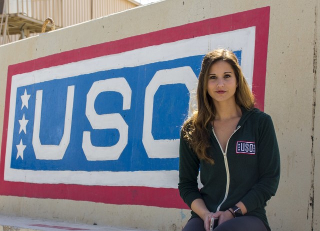 USO proud and Army Reserve strong