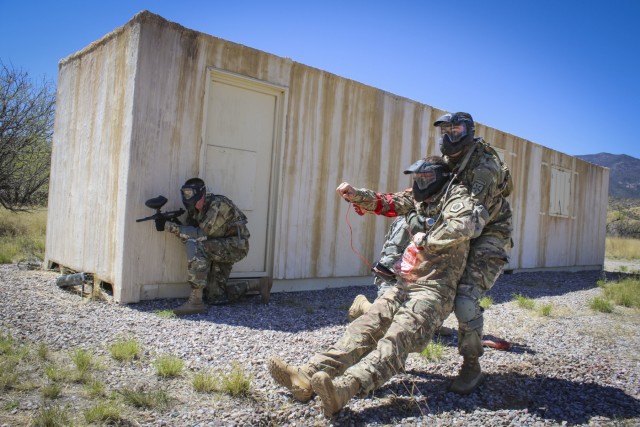 Evacuating a Casualty