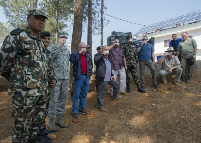 Clean water boosts capabilities for peacekeeping mission