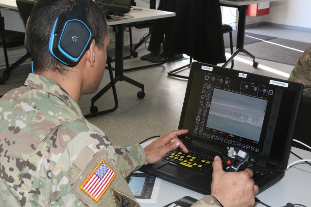 Stryker Soldiers participate in virtual fielding at JMSC