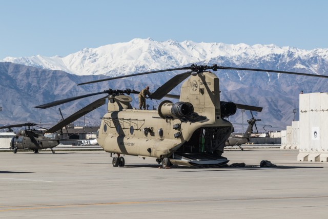 Task Force Flying Dragon Takes Flight at Bagram Airfield
