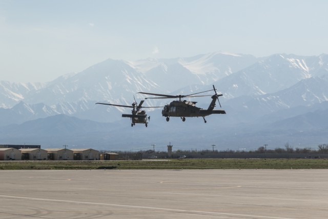 Task Force Flying Dragon Takes Flight at Bagram Airfield